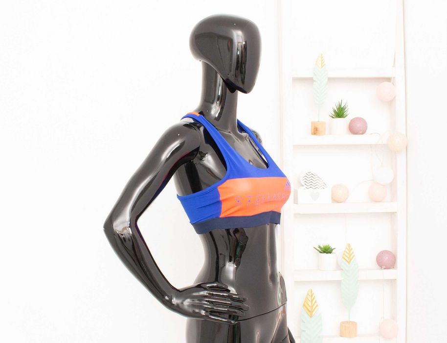 Adidas Stella Mccartney оригинален дамски топ спортен сутиен фитнес М