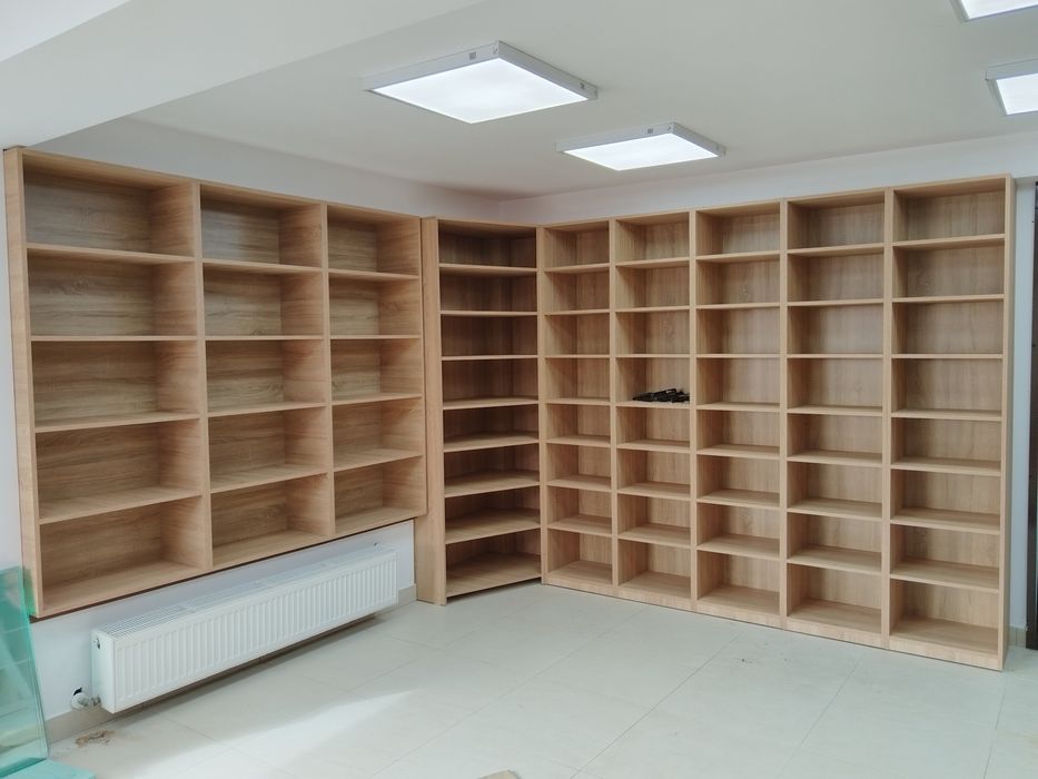 Rafturi pal și sticla magazin - direct de la producator