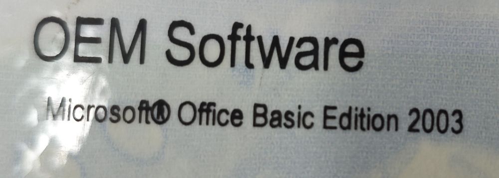 Microsoft Office Basic Edition 2003