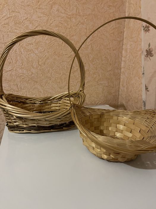 Корзина плетенная
