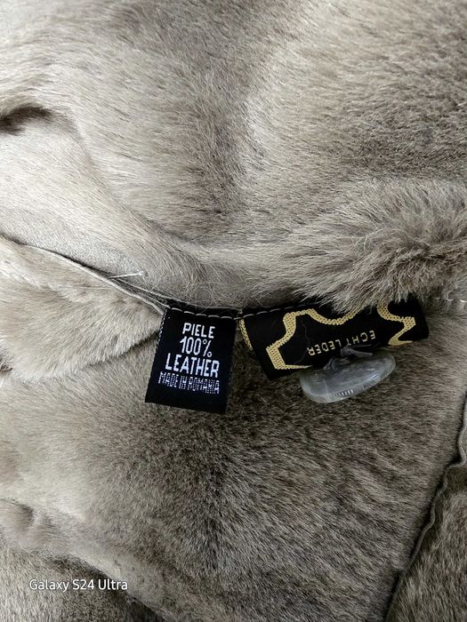 Haină de blană piele naturală