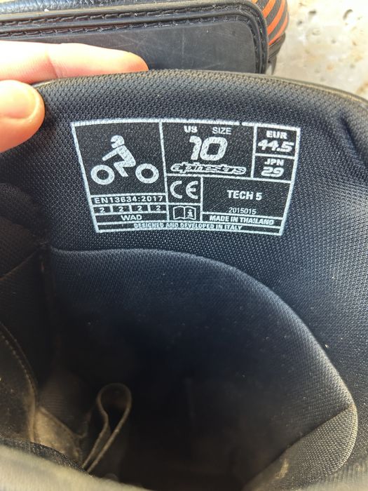 Vand cizme/boot Alpinestars Tech 5