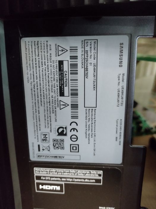 Samsung UE32H 4510AW (display fisurat )