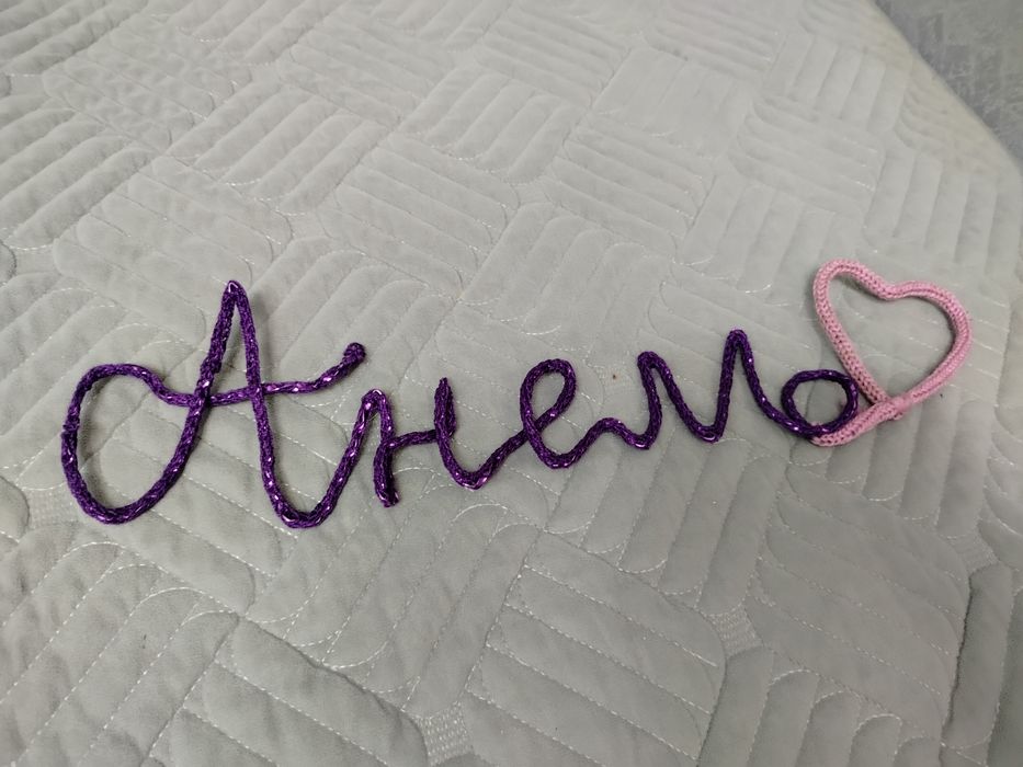 Сувениры в технике трикотин