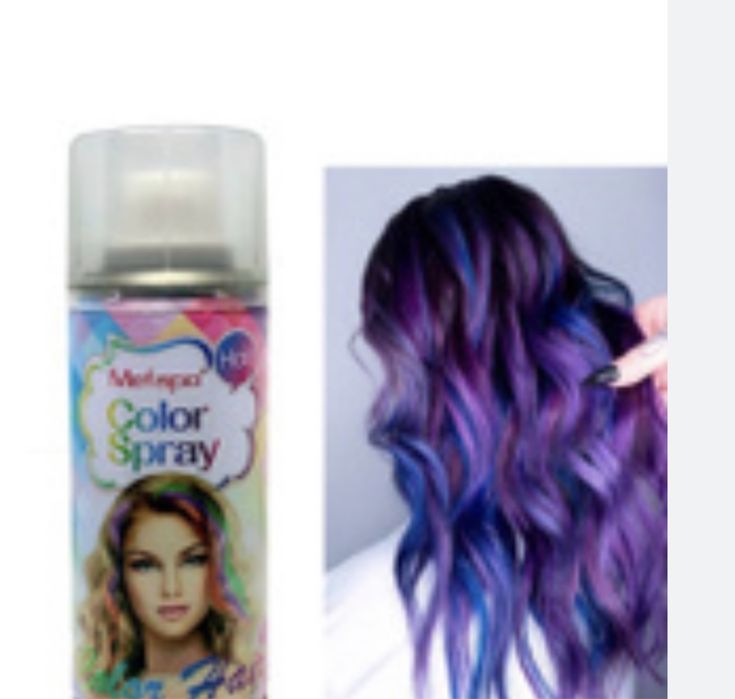 Цветной спрей для волос