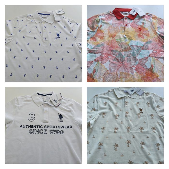РАЗПРОДАЖБА U.S. Polo Assn.Оригинални мъжки тениски над 40 модела