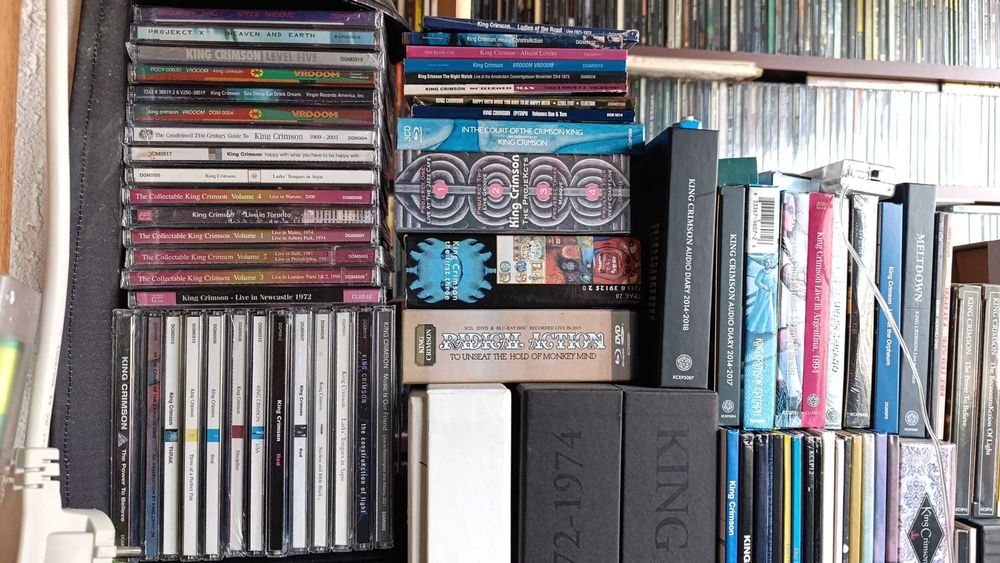 De vanzare colectie King Crimson, CD, DVD, BluRay, CD-BOX, LP-Vinyl