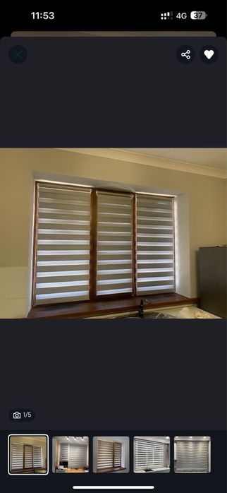 Ролл шторы жалюзи день и ночь