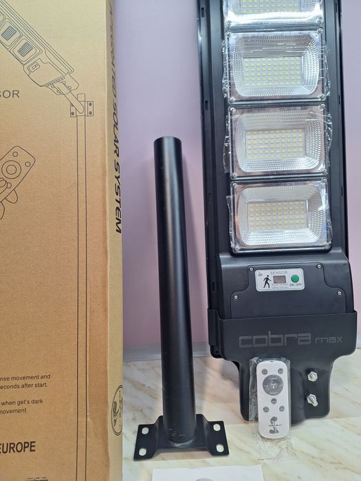 Нови улични соларни лампи COBRA MAX