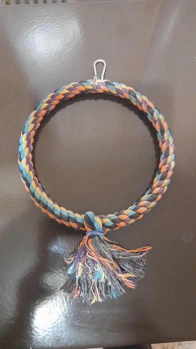 Качеля игрушка для попугая