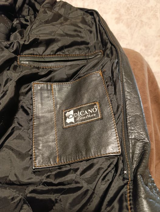 Мъжко яке телешка кожа