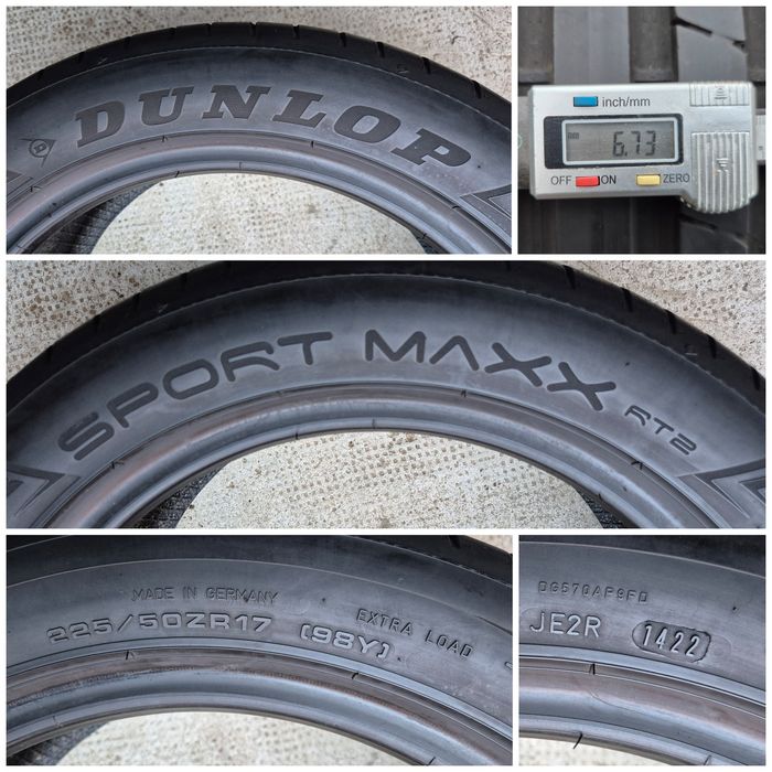 O bucată 225/50 R17 vară - una Michelin Bridgestone Dunlop Vredestein