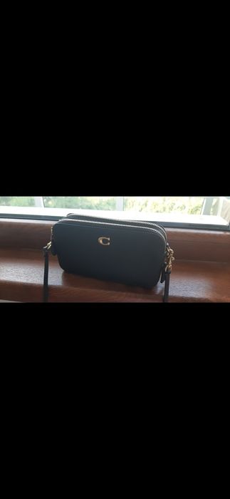 Coach черна дамска чанта