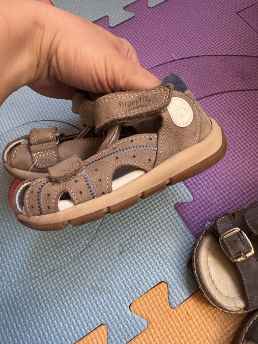 Lot sandale 23 baieti geox superfit piele