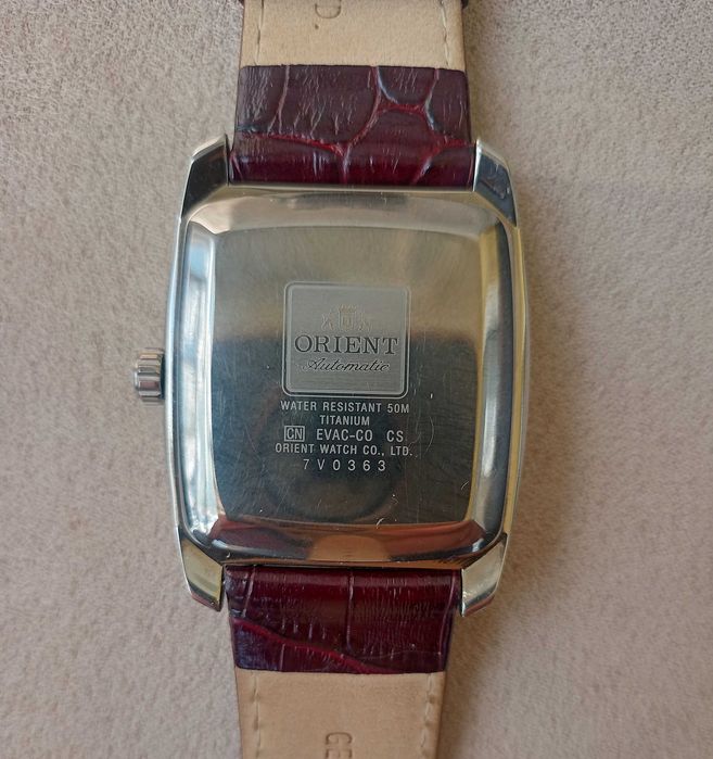 Чисто нов  автоматичен Orient Titanium Automatic, пълен комплект