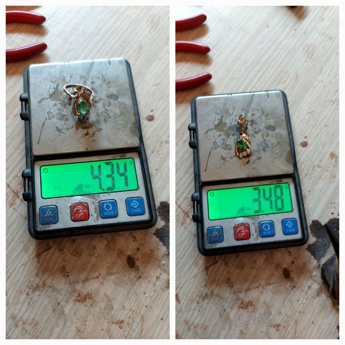 Продам золотой гарнитур