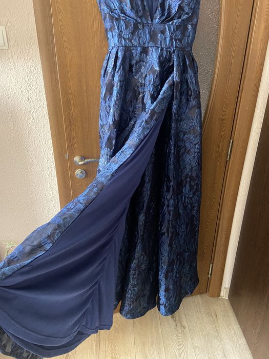 Rochie bleumarin de ocazie