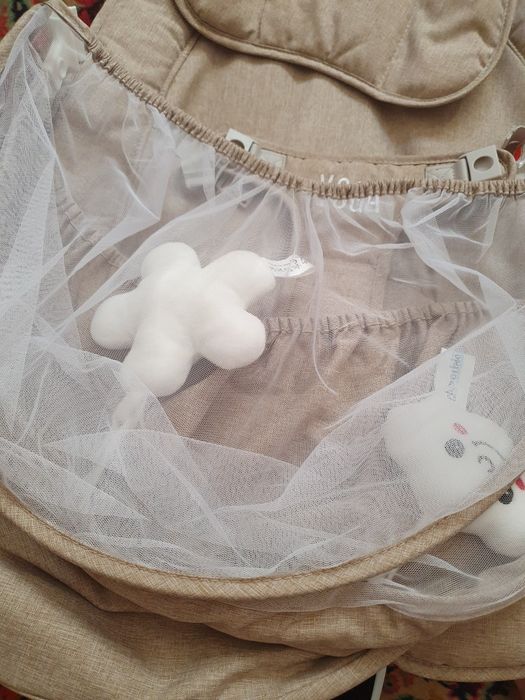 CHIPOLINO Електрическа бебешка люлка - шезлонг ЙОГА