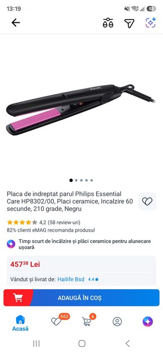 Placa de par Philips