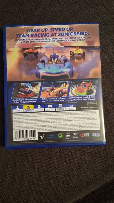 Sonic racing ps4