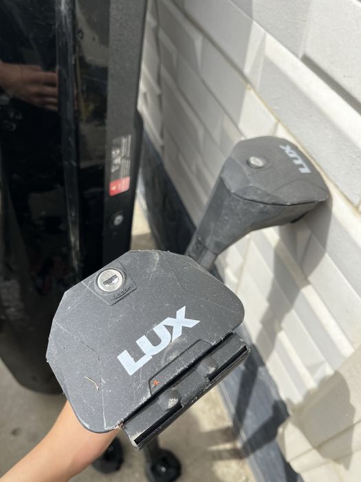 Автобокс LUX + поперечные рейлинги