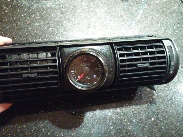 VW Golf 3 4 5 стойка за уред духалка boostmeter парно буустметър