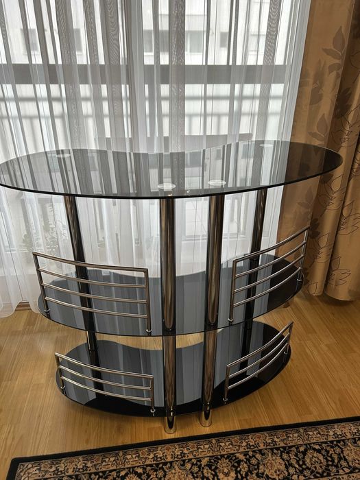 Bar sticla sufragerie