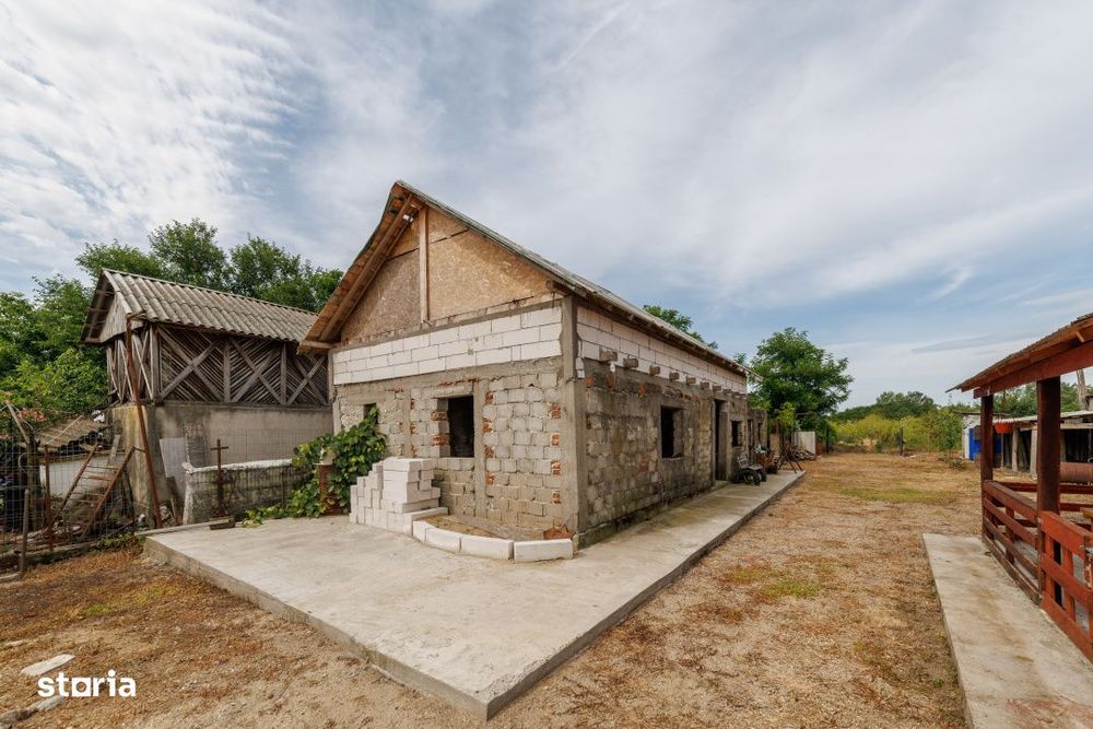 Casa+teren 2.140 mp de vanzare – Ciesti, Lunca Corbului– la doar 3
