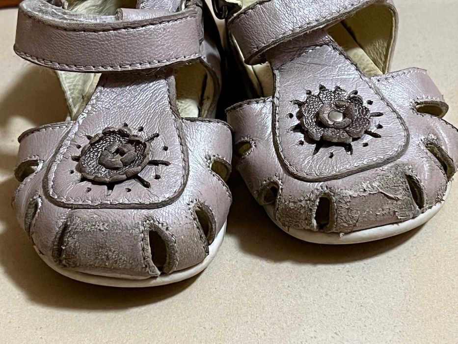 Розови сандали за момиче КК - Колев и Колев - Размер 19