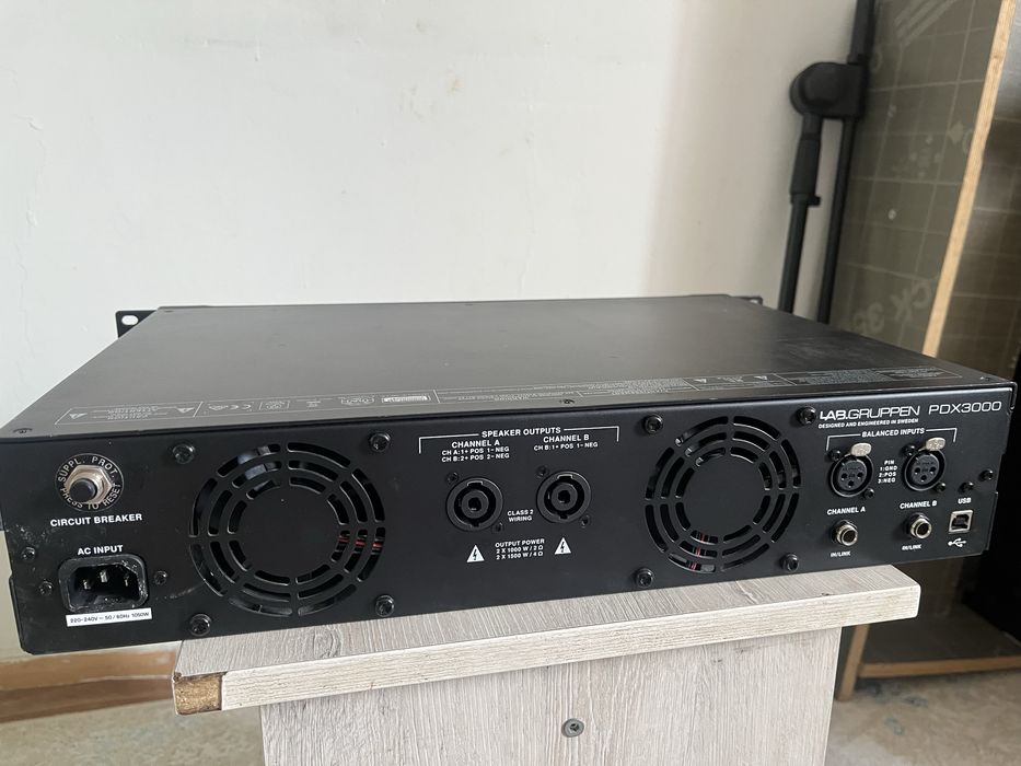 Усилитель Lab.gruppen PDX3000 черный