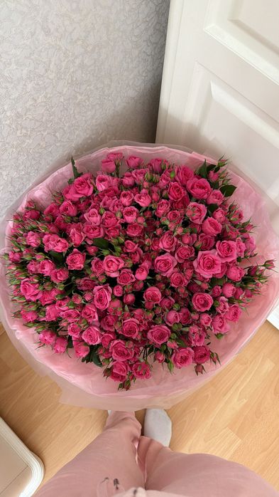 Цветы спрей розы