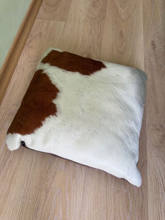 Декоративни възглавници естествена кожа 4 броя