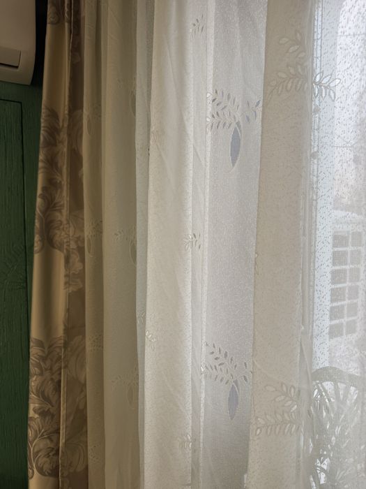 Шторы и тюль комплект