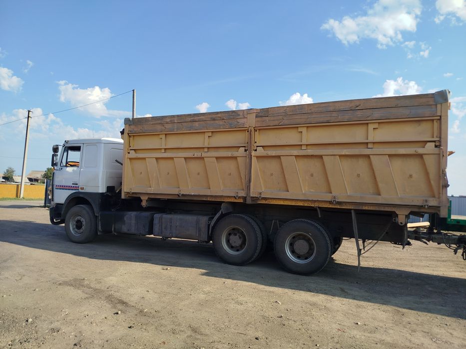 Маз с прицепом 7.2 м
