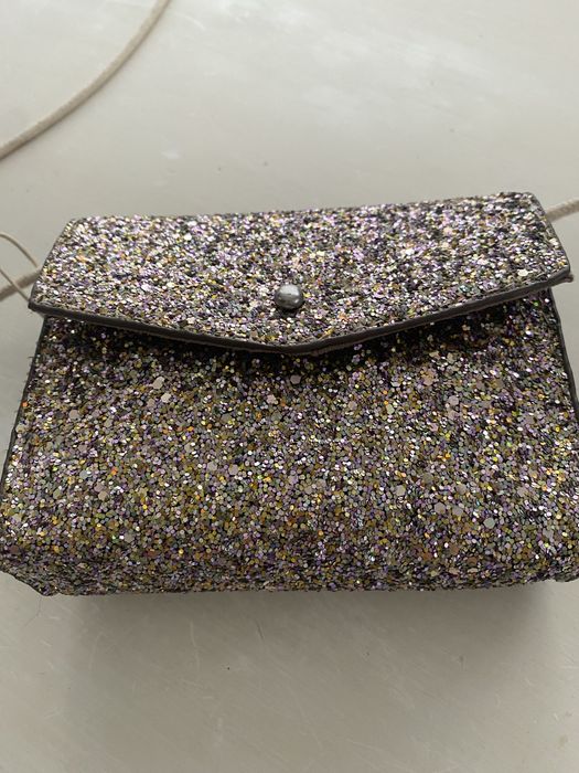 Posetuta ZARA cu glitter pt fetite , noua