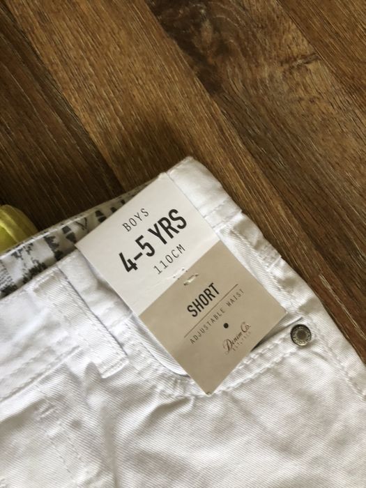 Lot 4 perechi noi pantaloni scurti copii 4-6 ani