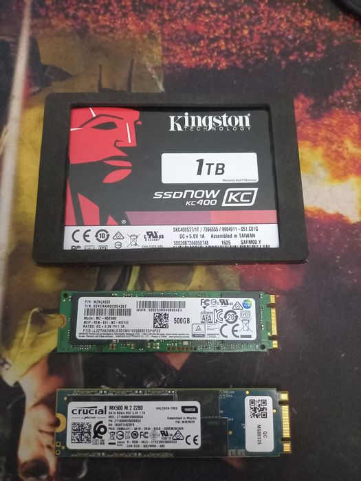 Продается Ssd 3 штуки