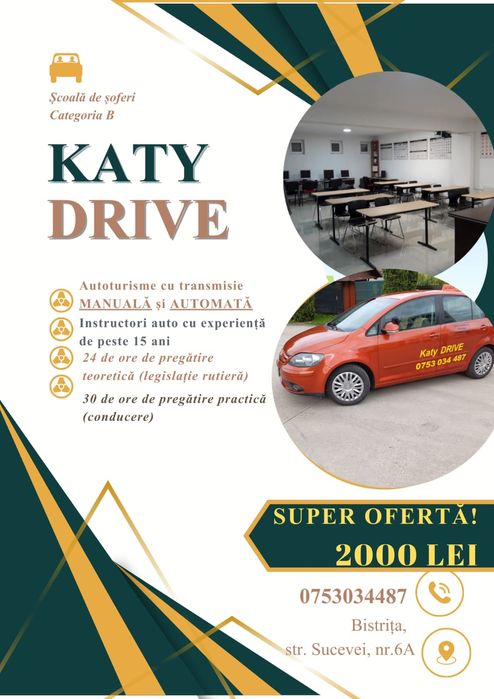 Scoala de soferi 2000 lei , legislatie inclusa!