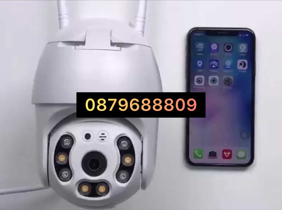icsee  външна Нова въртяща се безжична WIFI IP FULLHD камера