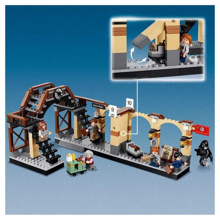 NOU TIP brand L tren Expresul Hogwarts Harry Potter 75955