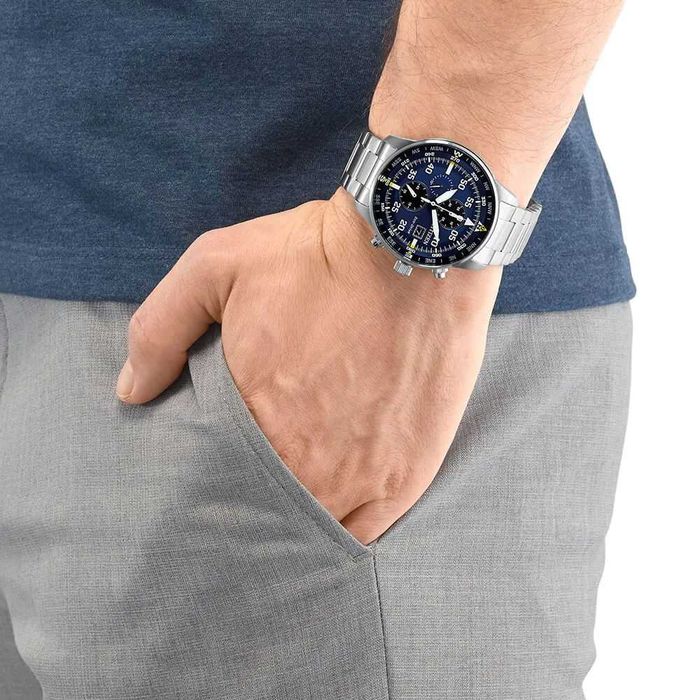Нов часовник Citizen Eco-Drive Chronograph CA0690-88L - гаранция