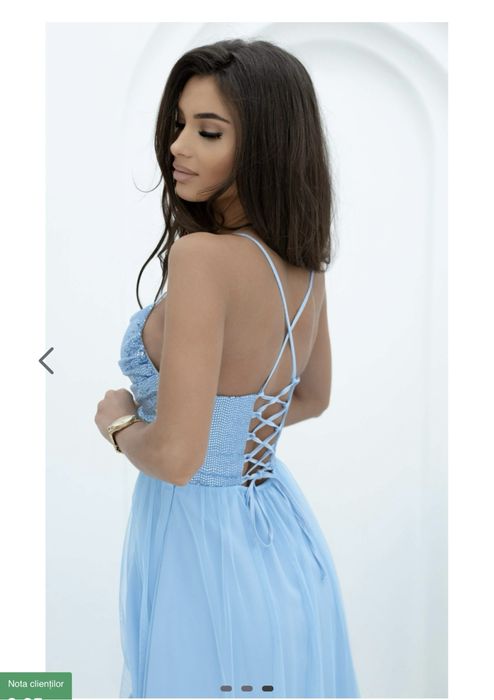 Rochie lunga albastra