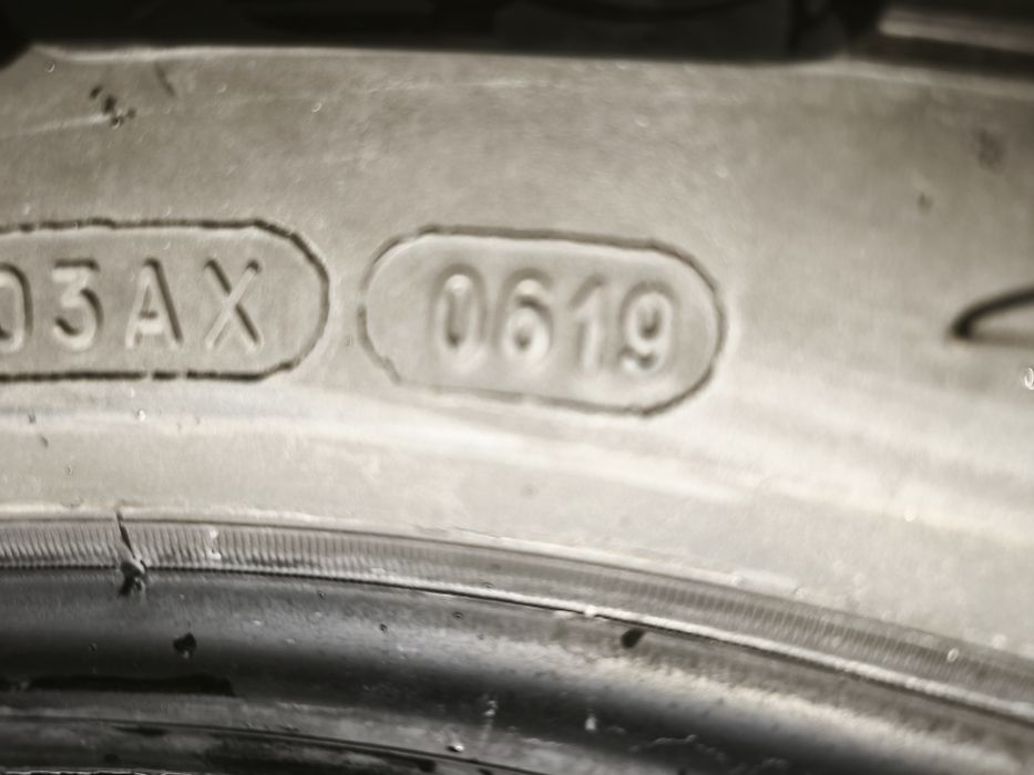 255/50/19" 4бр Michelin pilot alpin 5, dot0619,6-7mm