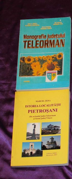 lot carti judetul Teleorman monografie folclor dictionar geografie