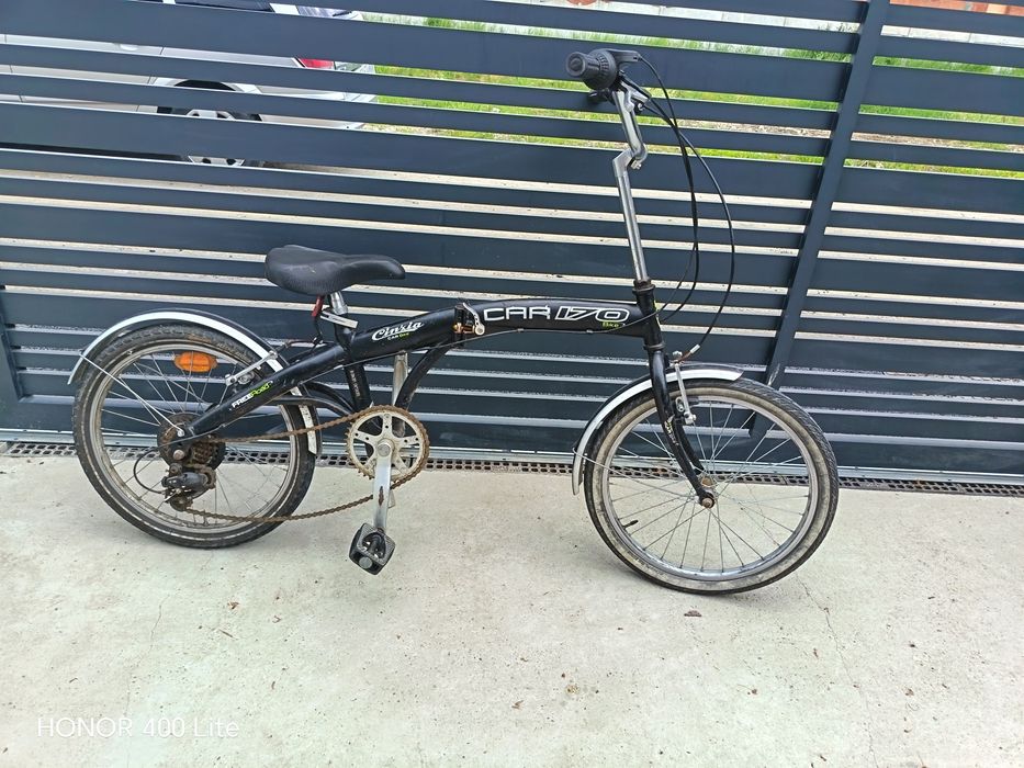 Model Cinzia Car Bike, o bicicletă pliabilă de oraș fabricată în Italia de către Cicli Cinzia