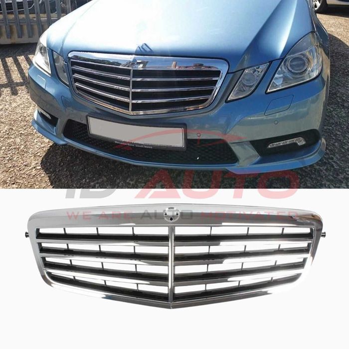 Стандартна хром решетка за Mercedes E-Class W212 (2009–2013)