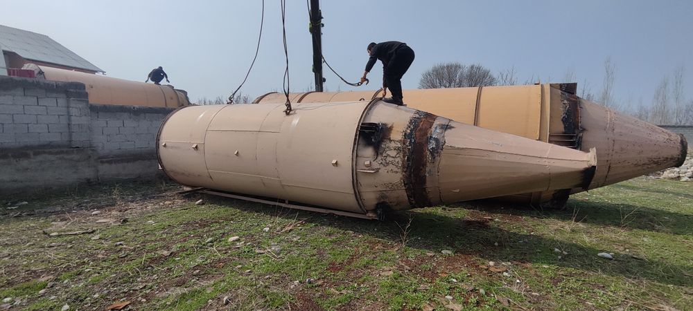 Бункер 20т яхши холатда ун сакланган тоза сув га цемент га ишатса бола