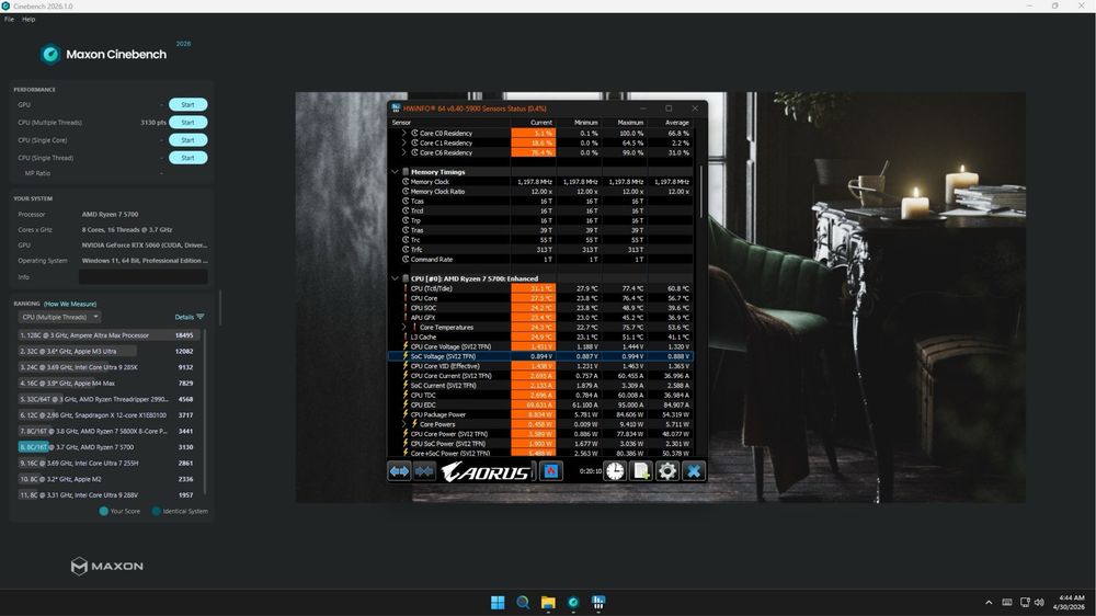 [LENQJ SRL] - Calculator / Sistem PC Gaming - R5 5700, RX 7600, 32GB, 512G SSD