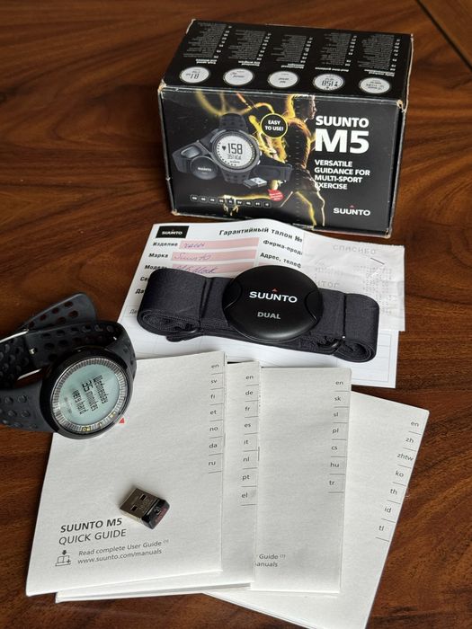часы Suunto M5 с нагрудным датчиком