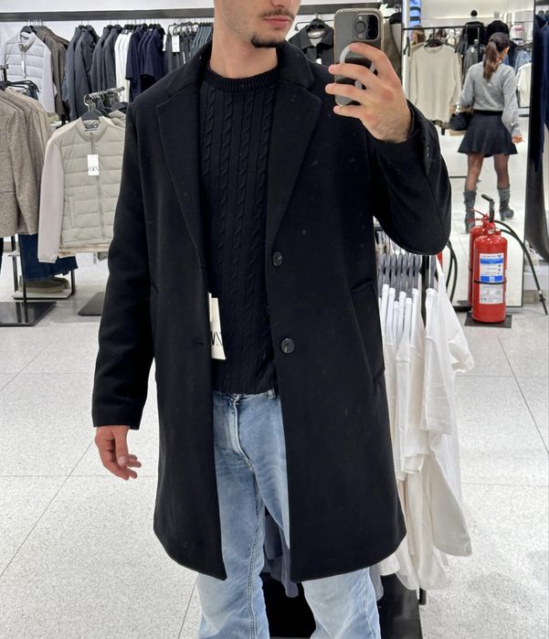 Zara мъжко палто